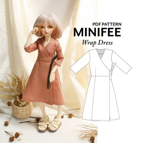 Minifee clothes pattern, minifee pattern doll clothes, bjd pattern 1/4, bjd clothes pattern msd, minifee dress pattern Bjd Clothes Diy, Bjd Doll Clothes Patterns, Bjd Clothes Pattern 1/4, Bjd Dress Pattern, 1/12 Scale Doll Clothes Patterns, Minifee Pattern, Bjd Clothes Pattern, Bjd Pattern, Tshirt Dress Pattern