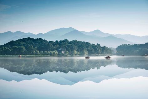 Travel Film, Secluded Beach, Conde Nast Traveler, West Lake, Beautiful Lakes, Hangzhou, Color Of The Year, Unesco World Heritage Site, Unesco World Heritage