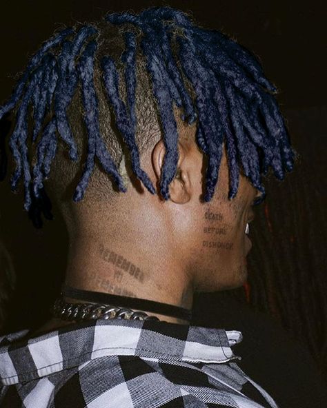 Blue Hair, Dreadlocks, Hair, Blue, White, Black