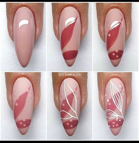 Spring Acrylic Nail Designs, Flower Nail Art Tutorial, Nude Nail Art, Nail Art Box, Quick Nail Art, Spring Acrylic Nails, Nail Drawing, Gel Nail Art Designs, Nude Nail