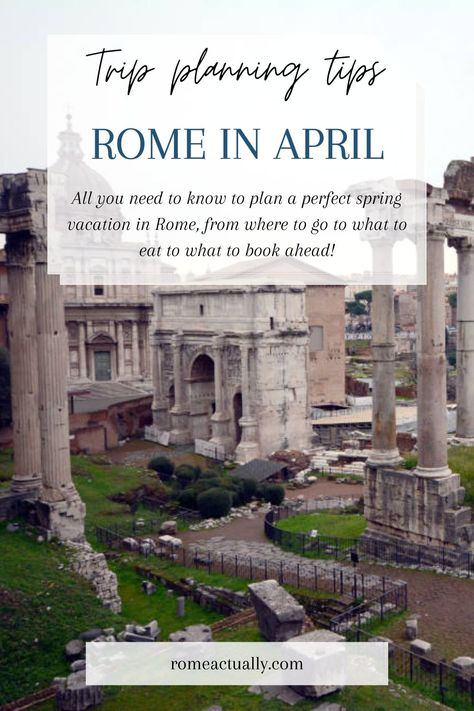 Rome In Spring, Rome In April, Best Food In Rome, Rome Bucket List, Free Things To Do In Rome, Rome Winter, Trip To Rome, Rome Travel Guide, Day Trips From Rome