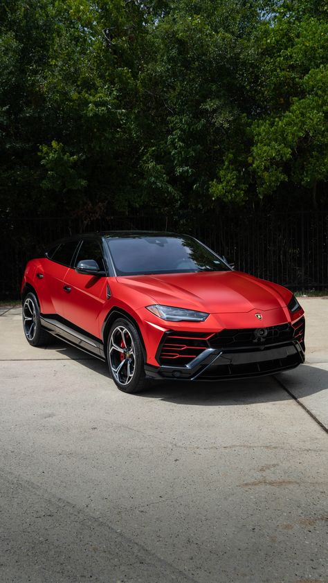 Hardest Lamborghini Urus In Austin 🔥 - Satin Red  Rev up your style with our latest transformation!  Behold this stunning Lamborghini Urus wrapped in vibrant Stain Red at Sikker Autospa. Our expert team ensures precision and quality in every detail, from concept to completion.  Ready to make a statement? Book your appointment today and let's elevate your ride.  #LamborghiniUrus #VehicleWrap #StainRed #AutomotiveTransformation #SikkerAutospa Urus Lamborghini, Latest Lamborghini, Lamborghini Urus, Book Your Appointment, Car Wrap, Lamborghini, Luxury Cars, Austin, Car Detailing