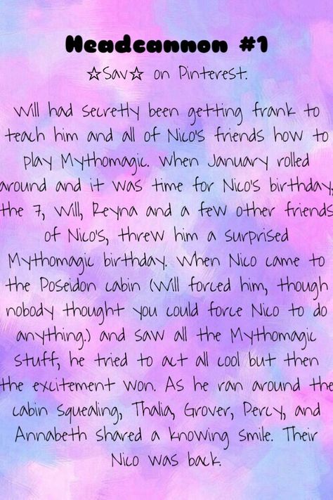 Nico And Will Headcanons, Nico And Will Headcannons, Child Of Athena, Pjo Headcanons, Leo And Nico, Solangelo Headcanons, Pjo Headcannons, Hazel And Frank, Apollo Percy Jackson