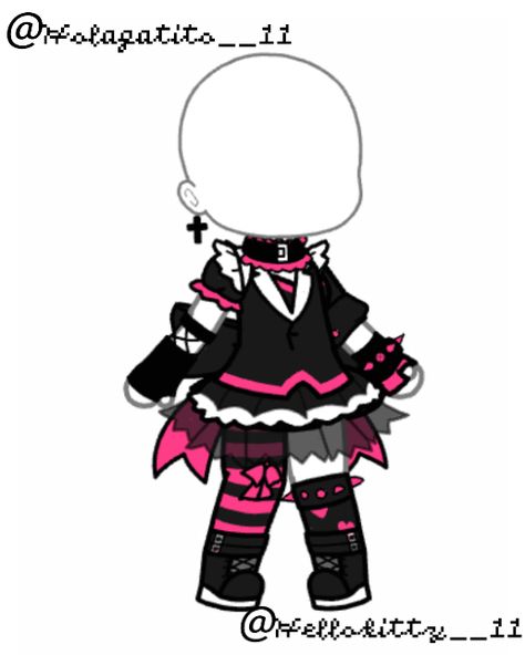 For @Recklessdisclaim (NOT FREE TO USE, AND DONT GET HEAVILY INSPIRED) Gothic Gacha Outfits, Gacha Life Goth Outfits, Goth Outfits Gacha Club, Gacha Goth Outfits, Cute Gacha Outfit Ideas, Free Gacha Outfits, Gacha Halloween Outfits, Goth Gacha, Free Gacha Club Oc