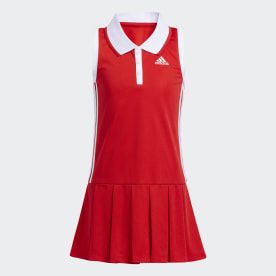 adidas Adicolor Dress - Pink | adidas US Cosplay Reference, Adidas Dress, Adidas Adicolor, Sport Style, Red Adidas, Tennis Dress, Pink Adidas, Polo Dress, Polo Collar