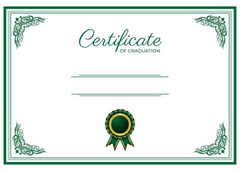 Certificate Border Png, Ribbon Icon, Ribbon Award, Green Certificate, Certificate Award, Student Certificates, Graduation Certificate, Certificate Border, Science Room