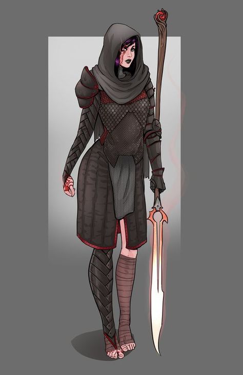 Woman In Armor, Evelynn League Of Legends, Dungeons And Dragons Characters, Fantasy Armor, Fantasy Warrior, Fantasy Rpg, Fantasy Inspiration, Female Character Design, Character Design References