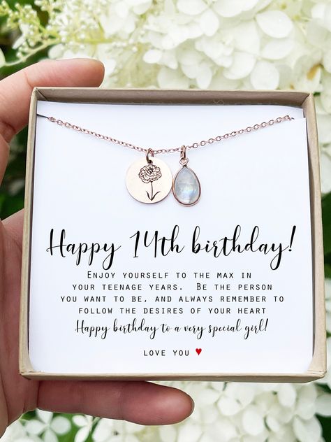 Niece 18th Birthday Gift, 18th Birthday Gifts For Niece, Gift For 18th Birthday Girl, Happy 18th Birthday Girl, 18th Birthday Gifts For Daughter, Girl 13th Birthday, Fourteenth Birthday, 18th Birthday Gifts For Girls, Quinceanera Gifts