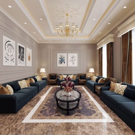 Latest Celling Design Living Room, Luxury Ceiling Design, Simple Ceiling Design, False Ceiling Bedroom, Drawing Room Decor, New Ceiling Design, Interior Ceiling Design, Latest Living Room Designs, House Ceiling Design