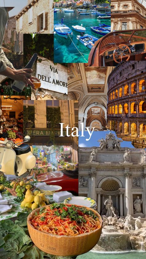 #europe #europevacation #italyoutfits #italianfood #italia #italian #foodie #roma Europe Vision Board, Italy Vision Board, Italia Aesthetic, Italian Summer Aesthetic, Iphone Wallpaper Inspirational, Zimmer Diy, Italy Vibes, Travel Inspiration Destinations, Euro Summer