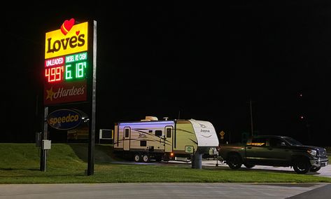 What You Need to Know About Camping at a Love’s Travel Stop With RV Hookups A Love S, Rv Hookups, Rv Parks And Campgrounds, Love S, Camping Locations, Caravan Park, Free Camping, Road Trip Planning, Rv Parks