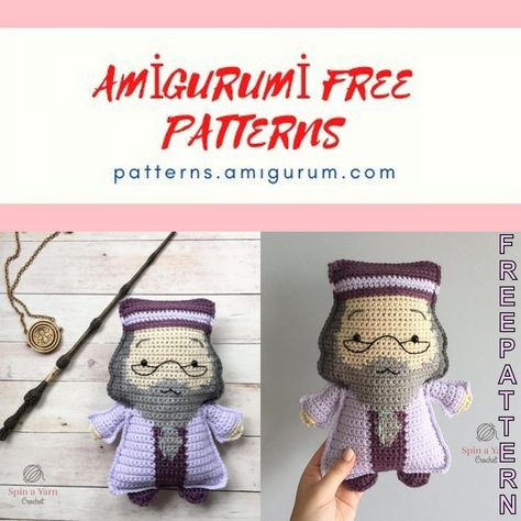 Amigurumi Ragdoll Dumbledore Free Crochet Pattern - Amigurumi Beard Accessories, Yarn Tail, Black Crochet, Amigurumi Free, Thread Crochet, Amigurumi Free Pattern, Tapestry Needle, Crochet Patterns Amigurumi, Double Crochet