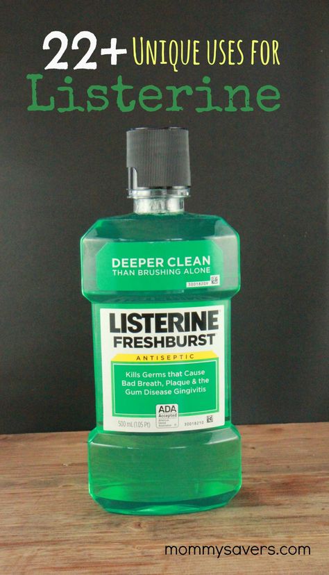 22 Unique Uses for Listerine Mouthwash Uses For Listerine, Listerine Mouthwash, Homemade Mouthwash, Bad Breath Remedy, Uses For Vicks, Diy Fashion Projects, Nerve Pain Relief, Vicks Vaporub, Health Dinner