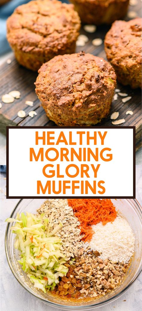 Healthy Morning Glory Muffins, Morning Glory Muffins Healthy, Glory Muffins, Lexi's Clean Kitchen, Morning Glory Muffins, Egg Diet Plan, Baking With Almond Flour, Boiled Egg Diet Plan, Almond Flour Recipes