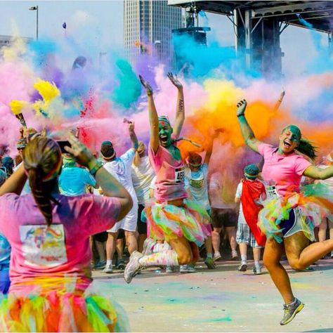 ONE WEEK!!!  The Color Run is in CLEVELAND on 6/20!!   Save $7.00 with code CLEVELAND5!!  Color AND glitter AND finisher medals AND Zumba with the Runicorn this year! Nothing can get better than that!   #colorrun #happiest5K #5K #funrun #weshine #cleveland #running #c25k #zumba #zumbafitness Run 5k, The Color Run, Zumba Workout, Fun Run, Color Run, Get Better, Zumba, One Week, Cleveland