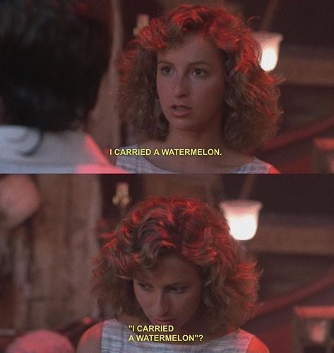 Dancing Quotes Funny, Dirty Dancing Quotes, Dirty Dancing Movie, I Carried A Watermelon, Dancing Quotes, Funny Watch, Jennifer Grey, Favorite Movie Quotes, Dancing Aesthetic