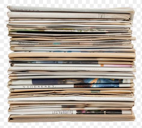 Magazine Clippings Png, Stack Of Magazines, Stacks Of Magazines, Magazine Cutouts Png, Stack Of Newspapers, Newspaper Letters Png, Discord Channels, Newspaper, Creative Studio