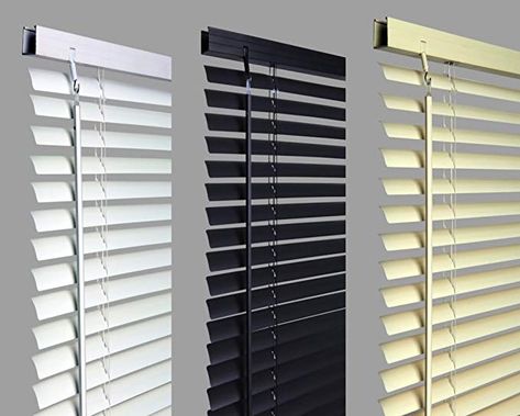 umlout New 45cm WHITE Pvc Venetian Blinds, AVAILABLE IN 10 SIZES AND 3 COLOURS Buy As Many As Like For A Max Of £4.99 Shipping. Original: Amazon.co.uk: Kitchen & Home Venetian Window, Pvc Blinds, Blinds Window, Venetian Blinds, Window Blinds, Light Control, Minimalist Living, Blinds For Windows, Room Type