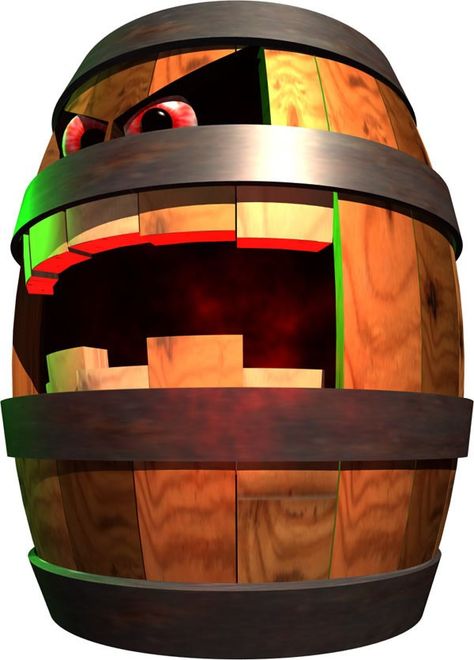 Donkey Kong Barrel, Donkey Kong Junior, Nintendo Mario Bros, Diddy Kong, Donkey Kong Country, Horror Villains, Wooden Barrel, The Donkey, Donkey Kong