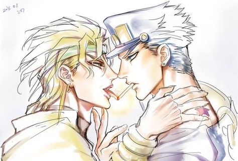 Dio Brando x Jotaro Kujo~Jojo's Bizarre Adventure: Stardust Crusaders Jotaro X Dio, Dio Brando, Stardust Crusaders, Jojo's Adventure, Jotaro Kujo, Jojo Bizzare Adventure, Jojo Bizarre, Jojo's Bizarre Adventure, Hetalia