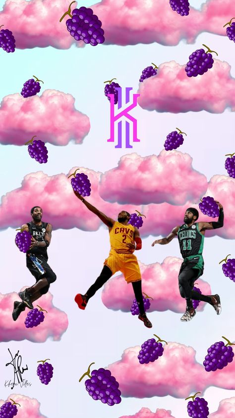 Eybl Basketball Wallpaper, Kyrie Irving Wallpapers Aesthetic, Kyrie Irving Wallpapers, Nba Background, Irving Wallpapers, Cool Basketball Wallpapers, Basketball Wallpapers, Uncle Drew, Lebron James Wallpapers