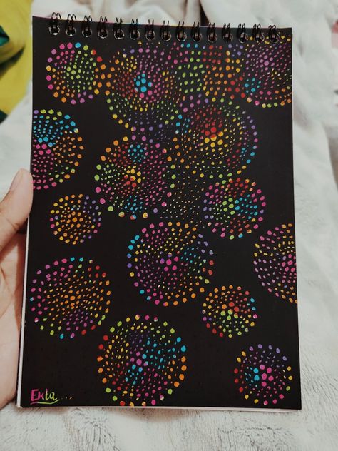 Scratching the colorful ripples of hopes Rainbow Scratch Art Ideas, Scratch Art Ideas, Scratch Paper Art, Scratch Paper, Doodles Drawings, Simple Mandala, Scratch Art, Art Painting Gallery, Book Drawing