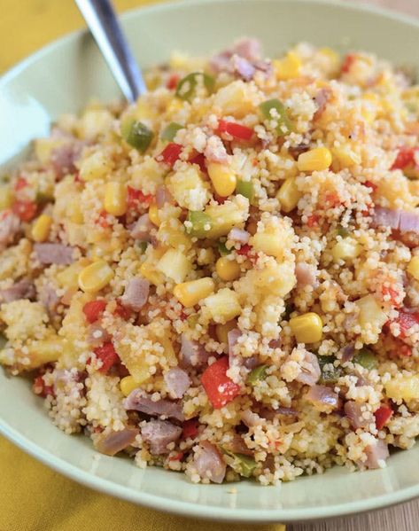 Couscous Recipes, Cous Cous, Food Board, World Recipes, Hawaiian Style, Bbq Recipes, Weight Watchers Meals, Couscous, A Bowl