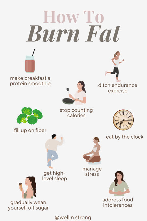 As JJ Virgin shared in the latest episode of the How To Be WellnStrong podcast, “While it may be easy to get caught up in the hype of quick-fix diets, the truth is they’re never the answer for long-term fat loss!” Here are a few simple, effective ground rules to incorporate into your day to burn fat and maintain a healthy weight, without sacrificing your health. How To Improve Your Diet, Foods For Fat Burn, How To Burn Fat Quickly, Standing Workouts, How To Get Ripped, Clean Eating Rules, Jj Virgin, Diet Rules, Shred Fat