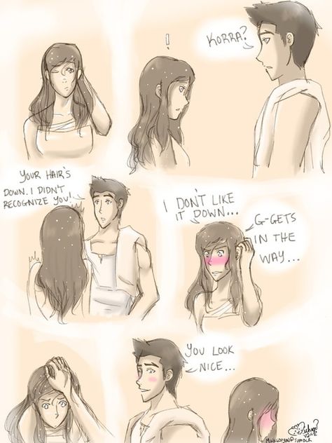 Okay, I'm not much for Makorra, but this is pretty cute Kora And Mako Fanart, Makorra Comic, Makorra Fanart, Avatar Fandom, Korra Asami, Avatar Comics, Avatar Fanart, Avatar Korra, Avatar Zuko