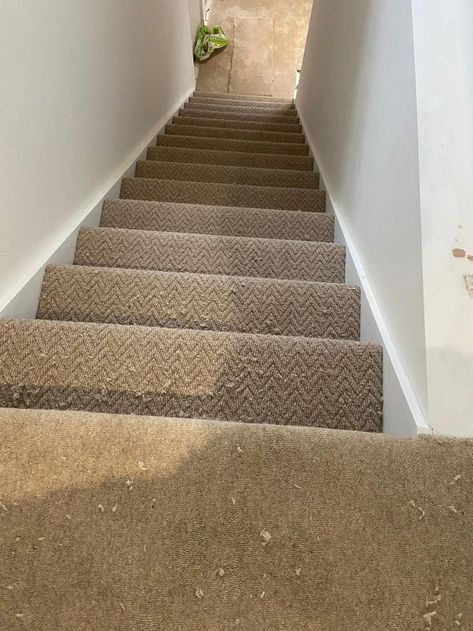 A mixture, both from Brockway Carpets - Natural tweed colour Barra on the Stairs with Rare Breeds colour Soay on the Landing. Rare Breed, Stairs, Carpet, Home Decor, Home Décor