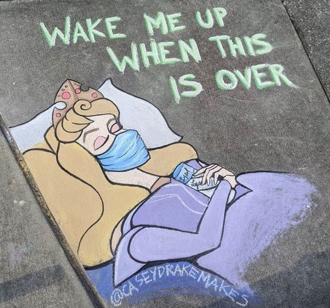 Look Out Disney Chalk Artists, You May Have Some Competition! Art Pulp Fiction, Art Black Love, Fun Chalk Art, Pixar Inside Out, Cartoon Art Drawing, Art Geek, Sidewalk Chalk Art, Sidewalk Art, Funny Disney Memes