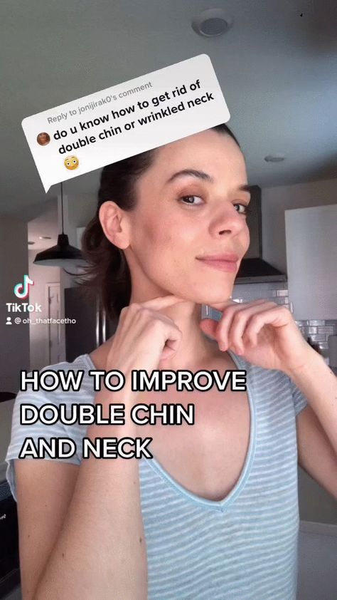 Exercises For Neck, Být Fit, Double Chin Exercises, Nail Growth Tips, Grow Nails Faster, Face Massage Techniques, Chin Exercises, Facial Massage Routine, Latihan Dada