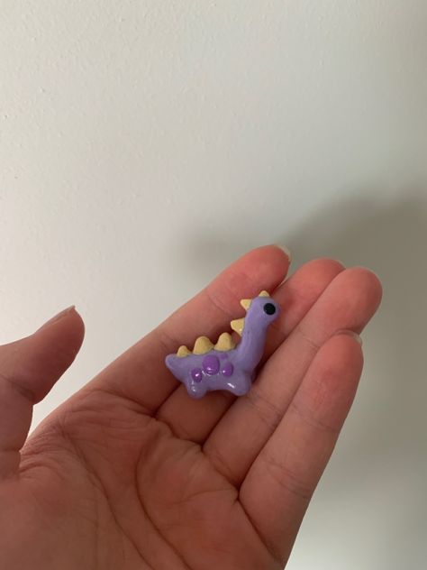 Clay Dino, Clay Dinosaur, Air Clay, Clay Inspo, Oven Bake Clay, Light Clay, Clay Diy Projects, Clay Figurine, Cute Clay