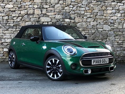 2019 (69) MINI CONVERTIBLE 2.0 Cooper S Sport II 2dr Green Mini Cooper Convertible, Mini Cooper Green, Green Mini Cooper, Manifest 2024, Fiat 500 Sport, Mini Cabrio, Mini Cooper Convertible, Hire Purchase, 2024 Goals