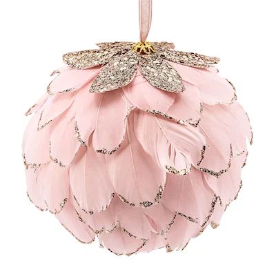 Christmas Decor | Trees, Ornaments & More | At Home Glamorous Christmas, Soft Palette, Seasonal Candles, Pink Ornament, Holiday Romance, Ornament Display, Flameless Led Candles, Ornament Hooks, The Nutcracker