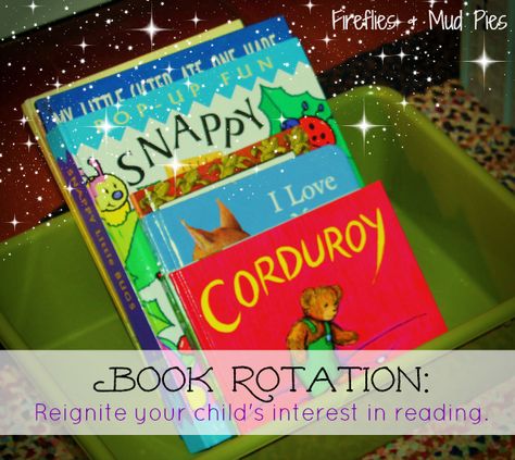 #Book rotation not only reduces clutter and #simplifies your life, but it can reignite your child's interest in #reading!