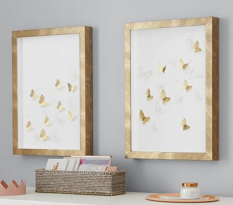 Monique Lhuillier | Pottery Barn Kids Monique Lhuillier Pottery Barn Kids, Butterfly Bathroom, Diptych Wall Art, Diptych Art, Butterfly Chandeliers, Toddler Girl Room, Toddler Room Decor, Nursery Room Inspiration, Monique Lhuillier