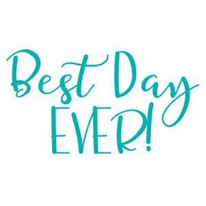 Silhouette Design Store: best day ever! quote Being Used Quotes, Church Design, More Design, Silhouette Design Store, Pinterest Account, Brush Lettering, Wonderful Day, Best Day Ever, Sign Quotes