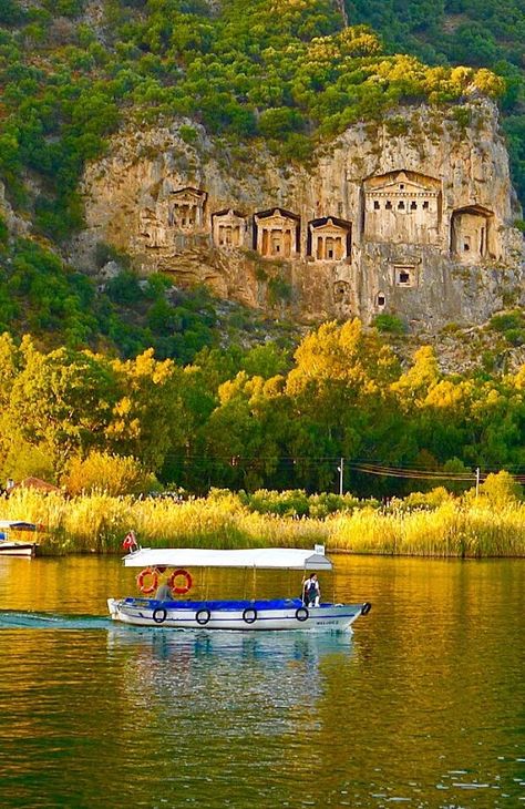 Good morning from #Dalyan - definitely "must visit" place Turkey Resorts, Nature Tourism, World Traveller, European Destinations, Ancient Cities, Places Around The World, Wonderful Places, Travel Pictures, Beautiful Images