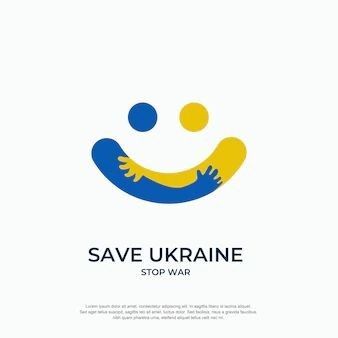 Ukraine Stickers, Ukraine Logo, Blood Donation Posters, Help Logo, Education Logo Design, Spring Carnival, Logo Idea, Event Logo, One Logo