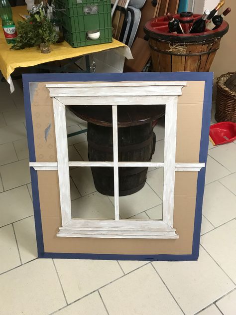 Window Stage Design, Cardboard Window Diy, Cardboard Window, Theater Art, Christmas Contests, Play Props, Whoville Christmas, Stage Set Design, Set Design Theatre