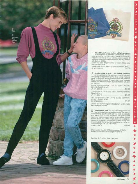 This lady is wearing a unitard with stirrups and a turtleneck. No further comment. | The 22 Most Embarrassing Pages Of The 1990 J.C. Penney Christmas Catalog 90s Fashion Guys, 1990s Fashion Trends, Fashion Guys, 1990s Style, Vintage Outfits 90s, 90s Fashion Women, Goth Outfit, Foxy Brown, 90s Fashion Grunge