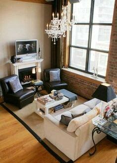 Long Narrow Living Room, Small Living Room Furniture, Furnitur Ruang Keluarga, Cozy Living Room Design, Casa Clean, Small Living Room Layout, Narrow Living Room, Living Room Furniture Layout, Small Living Room Design