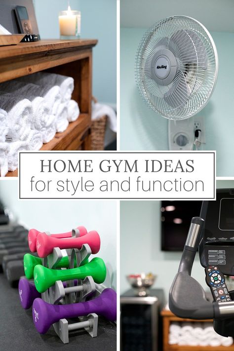 Are you looking for home gym design ideas? Here are 10 ways to add style and function to your home gym with ideas and essentials for a luxury gym. Home Gym And Den Combo, Home Gyms Ideas, Exercise Room Ideas Home, Exercise Room Ideas, Fitness Room Ideas Home, Home Gym Set Up Ideas, Small Gym Room Ideas, Best Home Gym Setup, Exercise Room Decor