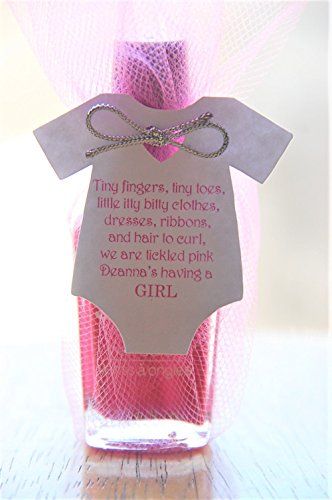 Tickled Pink Gift, Baby Shower Party Favors Girl, Baby Shower Nails, Baby Shower Sweets, Baby Shower Tags, Baby Shower Party Favors, Tickled Pink, Pink Baby Shower, Baby Shower Party