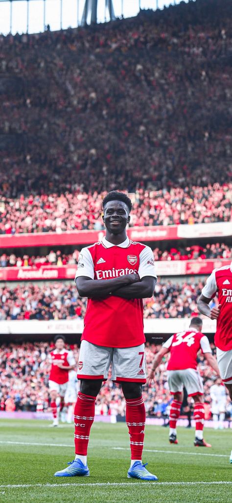 Arsenal Football Players, Saka Bukayo Arsenal, Saka Arsenal Pfp, Saka Wallpaper Iphone, Bukayo Saka England Wallpaper, All Football Players Wallpaper, Bukayo Saka Icon, Football Wallpaper Arsenal, Bukayo Saka 4k Wallpaper