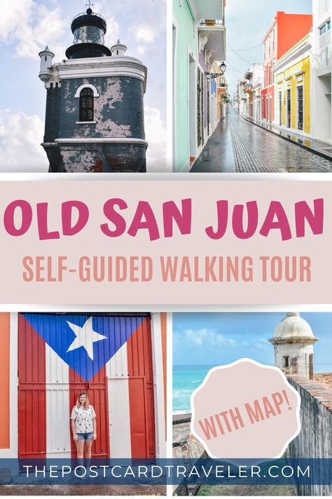 Caribbean Cruise Packing, Puerto Rico Trip, Walking Map, Travel Caribbean, Traveling Ideas, Puerto Rico Vacation, Cruise Ports, Puerto Rico History, Cruise 2023