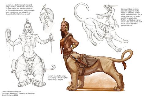 Brynn Metheney, Fantasy Feast, Mythical People, Rpg Monsters, Dragons 5e, Mythical Animals, Dungeons And Dragons 5e, Humanoid Creatures, Dnd Monsters