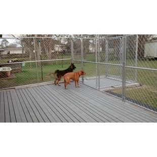 The Kennel Deck The Kennel Deck | Wayfair Deck Flooring, All Types Of Dogs, Dog Cage, Animal Pen, Dog Cages, Types Of Dogs, Dog Kennel, Dog Crate, For Dogs