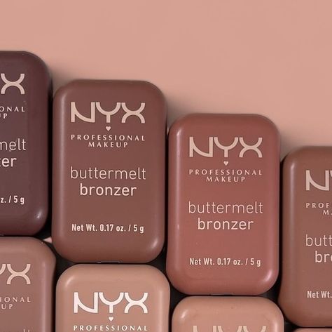 Fakiha Haider on Instagram: "All shades of NEW @nyxcosmetics Buttermelt Powder Bronzers 🤎  #nyx #nyxcosmetics #nyxbuttermeltbronzer #nyxbronzer #nyxbuttermeltpowderbronzer #makeupslaves #viralbeauty #prettypackaging #newmakeup #makeupbytheworld #makeupjunkie #makeupunboxing #viral#wakeupandmakeup #makeuplover #makeuplovers #satisfyingmakeup #usa🇺🇸 #usamakeup #usamakeupartist #makeupblog #makeupbloggerstyle #colorsoflifewithfakiha" Nyx Butter Melt Bronzer, Nyx Butter Bronzer, Nyx Buttermelt Bronzer Swatches, Nyx Bronzer, Nyx Highlighter, Usa Makeup, Sephora Skin Care, Affordable Makeup, Makeup Bronzer